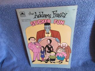 The Addams Family Sticker Book.  1993.  Un -