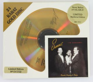 The Summit In Concert Cd 24k Gold Disc Limited Ed.  - From Nancy Sinatra Estate