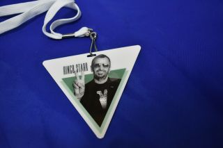 RINGO STARR AND HIS ALL STAR BAND CONCERT NUM.  POSTER,  XL SHIRT AND LANYARD 7