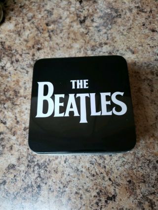 The Beatles Collectible 13 Pc Coaster Set With Collector Tin