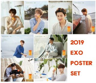 [exo Limited Edition] Nature Republic Official Exo Poster Set