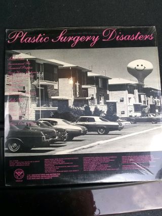 Vtg Dead Kennedys Rare 1982 Vinyl Lp Plastic Surgery Disasters Orig
