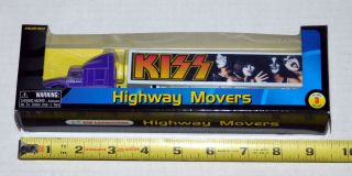 Kiss Band 1975 Group Highway Movers Diecast Semi Tractor Trailor Truck 1996