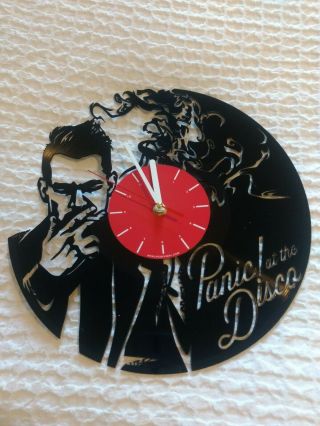 Panic At The Disco Record Clock - Vinyl " Too Weird To Live,  Too Rare To Die "