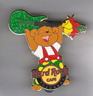 Hard Rock Cafe Pin: Yokohama 2009 Christmas Bear Le200