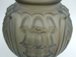 Daum Art Deco Moulded Glass Vase Pierre d ' Avesn 3