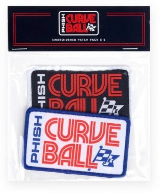 Official Phish Curveball Patch Set Of 2 2018 Not Poster