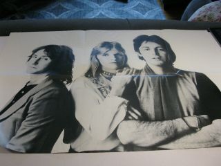 Beatles Paul McCartney - Wings Greatest Album in Shrinkwrap wPoster - Rare Sticker 3