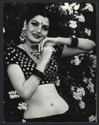 Sonu Walia Bollywood India 16.  5cm X 21.  5cm Vintage Photo