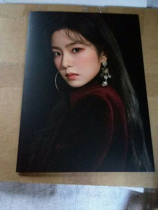 Official Sm Red Velvet Irene Paper Folder (no Photocard) Peek - A - Boo