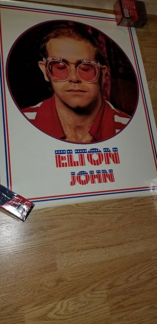 Vintage Elton John Poster 3