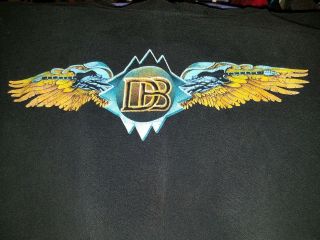 The Doobie Brothers 2007 Wings Tour Concert Black T - Shirt Large Pre - Owned