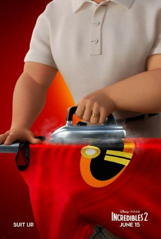 Incredibles 2 - 27 X 40 2018 D/s Movie Poster - Craig T Nelson