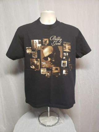 1998 Billy Joel 2000 Years Greatest Hits Volume 3 Womens Large Black Tshirt
