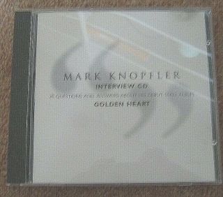 Dire Straits: Mark Knopfler Golden Heart Interview Promo Cd,  Unplayed