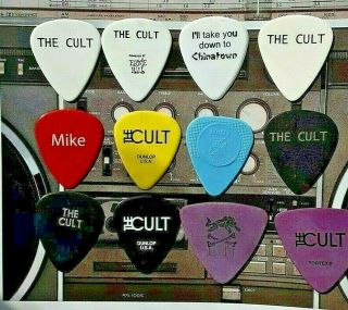 The Cult 12 - Guitar Pick Dozen W/ian Astbury,  Chris Wyse