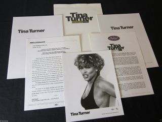 Tina Turner ‘simply The Best’ 1991 Press Kit - - Photo