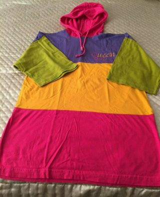 Queen Rare Multi coloured Hoodie / / Size Large 3