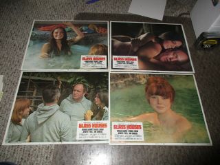 14 Lobby Cards Glass Houses,  Airport 77,  Lady Sings Blues,  Star Spangled 11x14