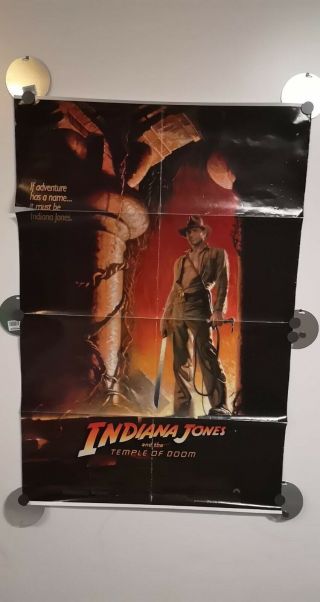 Movie Poster Indiana Jones And The Temple Of Doom
