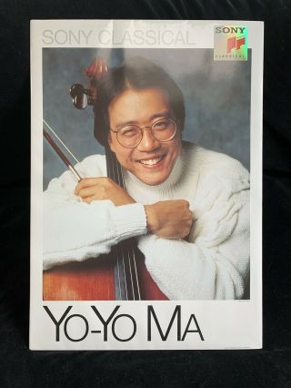 Yo - Yo Ma Cello - Large Sony Promo Store Display Wall/counter Poster