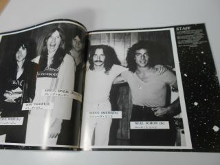 JOURNEY 1980 Japan Tour Program Brochure Pamphlet Book UDO Music Flyer 5