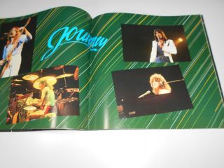 JOURNEY 1980 Japan Tour Program Brochure Pamphlet Book UDO Music Flyer 6