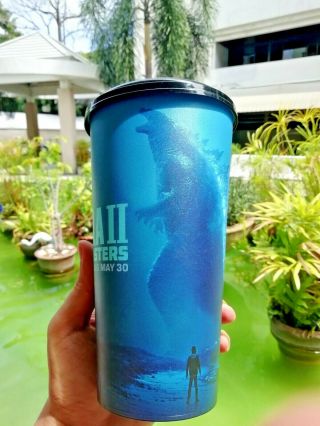 Godzilla 2 King Of The Monsters Movie Theater 2019 Thailand Cup Plastic 32oz.