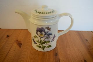 Portmeirion Botanic Garden Teapot /coffee Pot - Made In Britain