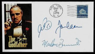 The Godfather Collector Envelope Autograph Reprint And 1970s Stamp 1284