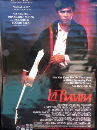 Vintage Movie/video Poster - - - - - - La Bamba