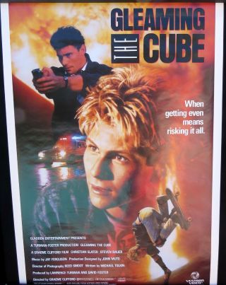 Vintage Movie/video Poster - - - - - - The Gleaming Cube