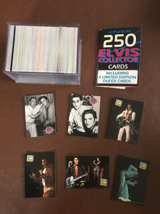 Elvis Presley Collector Cards Over 250 Assorted