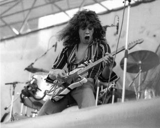 3 - 1978 Eddie Van Halen - Live 8x10 Photos - Guitar
