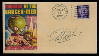 1957 Invasion Of The Saucer Men Featured On Collector Envelope Op1256