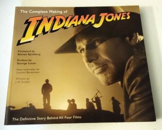The Complete Making Of Indiana Jones Paperback Book Good Behind All 4 Films