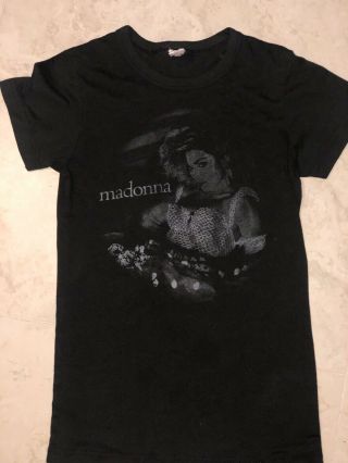 Madonna Vtg 1985 Tour Shirt The Virgin Tour Vtg Shirt Size S