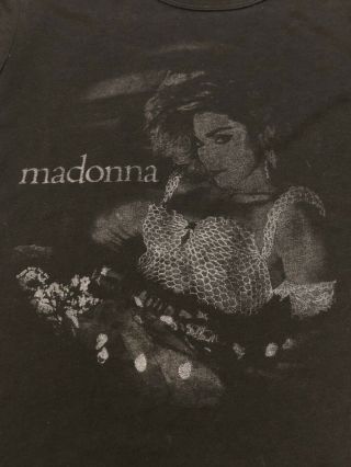 Madonna Vtg 1985 Tour Shirt The Virgin Tour Vtg Shirt Size S 2