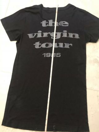 Madonna Vtg 1985 Tour Shirt The Virgin Tour Vtg Shirt Size S 6