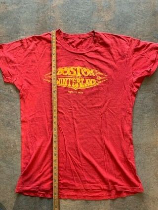 Vtg Boston Winterland 1976 San Francisco T - Shirt Bill Graham