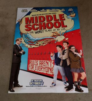Middle School The Worst Years Of My Life 2016 Ds 27x40 Movie Poster