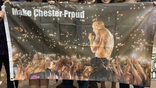 Make Chester Proud Flag - - Chester Bennington Linkin Park Mike Shinoda