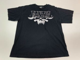 Vintage Danzig Men’s Black T - Shirt - Giant Merchandise - Xl - Glenn Danzig