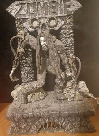 Rob Zombie Action Figure Stage Diorama From Mcfarlane Toys (2000) No Pkg