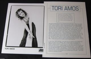 Tori Amos ‘boys For Pele’ 1996 Press Kit - - Photo
