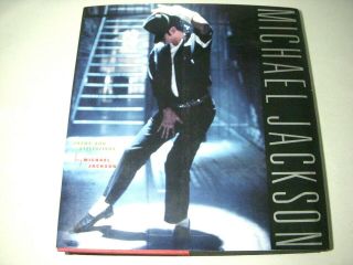 Michael Jackson Dancing The Dream 1992 Hard Cover Book