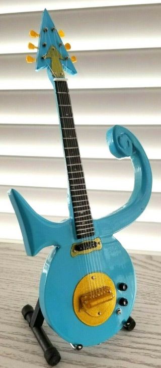 Prince Miniature Tribute Guitar with Stand - PR 001 B 2