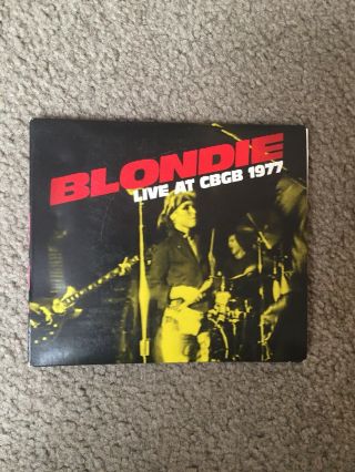 Blondie Live At Cbgb 1977 Concert Dvd W/ Poster And Photo Cards Andy Warhol
