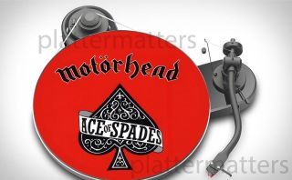 Ltd Edition Motorhead Ace Of Spades 7 Or 12 Inch Turntable Platter Mat See All