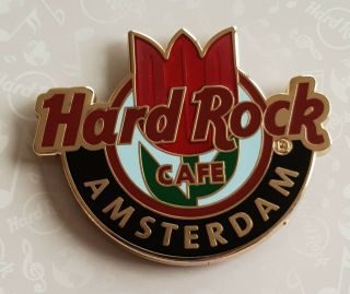 Hard Rock Cafe Amsterdam Global Logo Pin